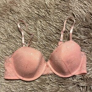 JESSICA Simpson Pink 36B Padded Underwire Bra‎